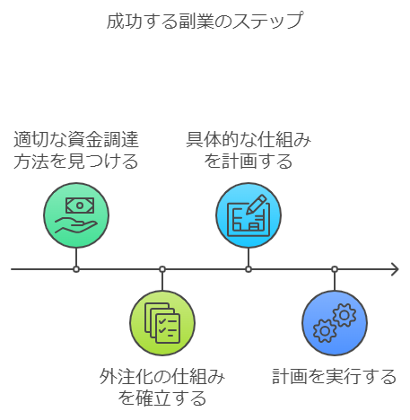 着実に進めるための長期的な戦略を持つ